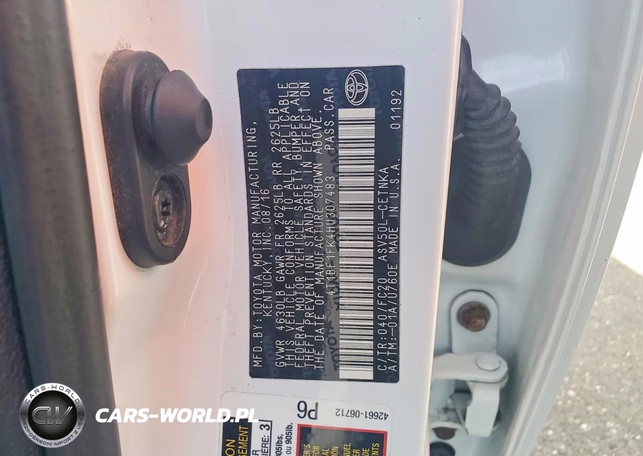2017 Toyota Camry Le VIN:4T1BF1FK4HU307483 - 13