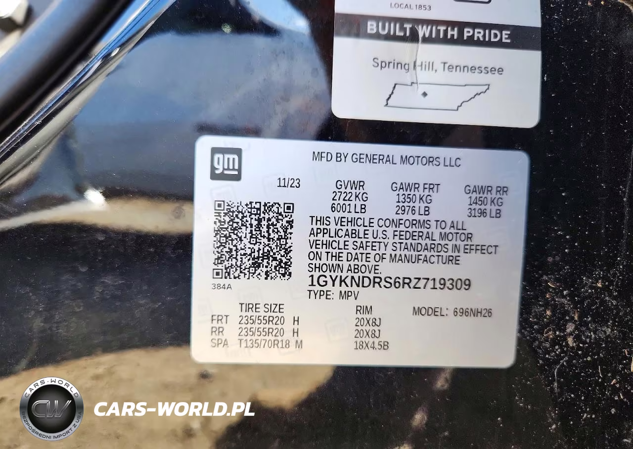 2024 Cadillac Xt5 Premium Luxury VIN:1GYKNDRS6RZ719309 - 13