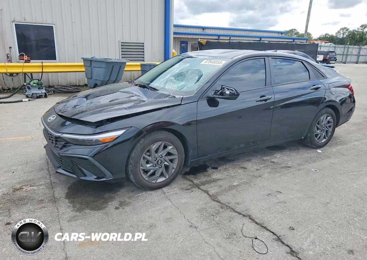 2024 Hyundai Elantra Sel VIN:KMHLM4DG7RU745040 - 1