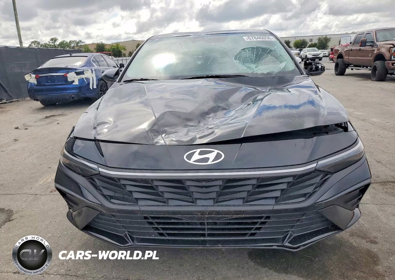 2024 Hyundai Elantra Sel VIN:KMHLM4DG7RU745040 - 5