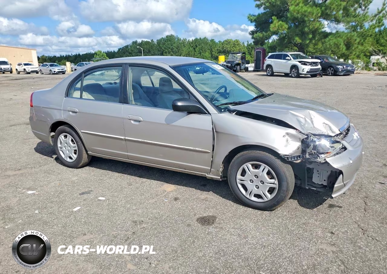 2002 Honda Civic Lx VIN:1HGES165X2L027153 - 4
