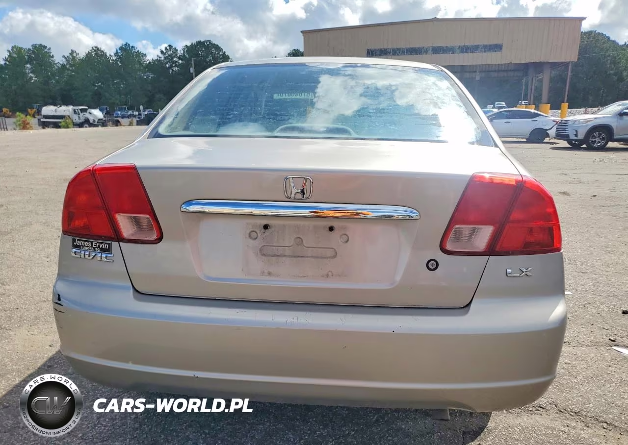 2002 Honda Civic Lx VIN:1HGES165X2L027153 - 6