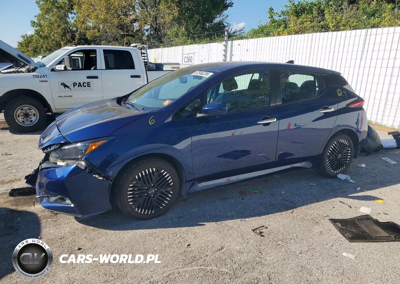 2023 Nissan Leaf Sv Plus VIN:1N4CZ1CV1PC556395 - 1
