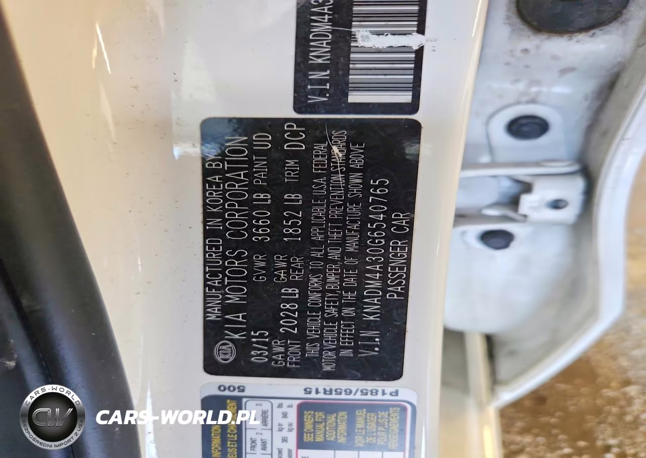 2016 Kia Rio Lx VIN:KNADM4A30G6540765 - 12