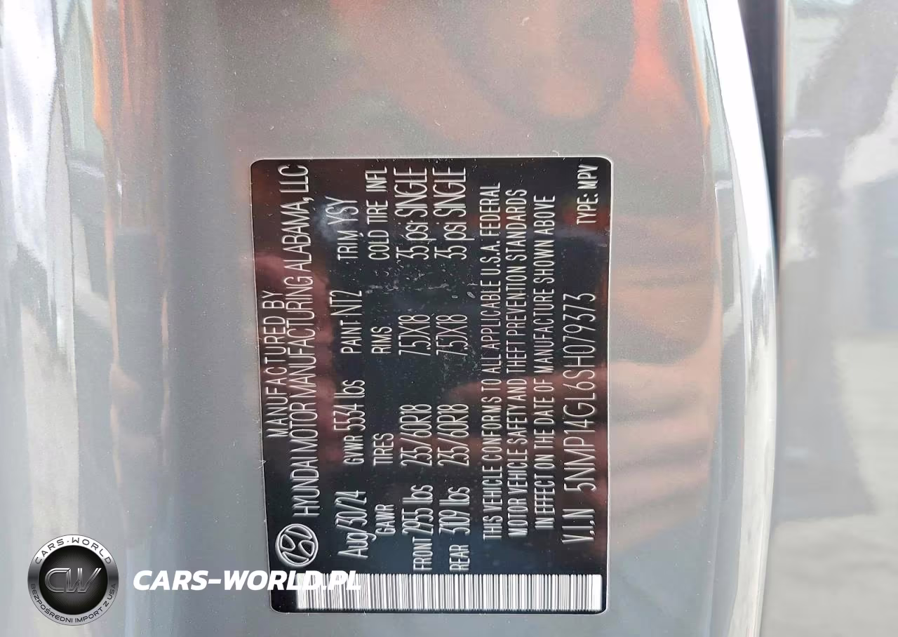 2025 Hyundai Santa Fe Se VIN:5NMP14GL6SH079373 - 13