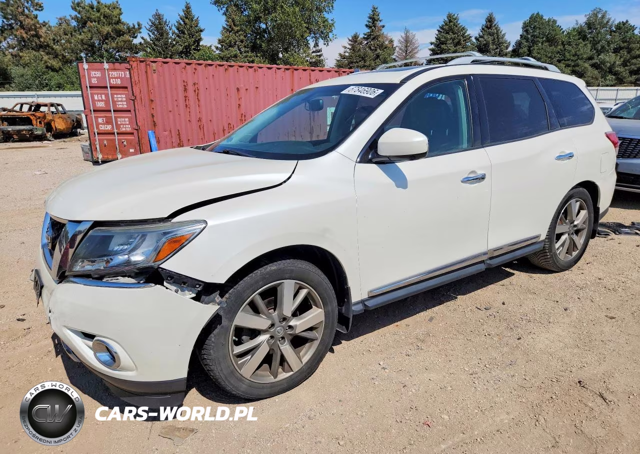 2015 Nissan Pathfinder Platinum VIN:5N1AR2MM3FC601604 - 1