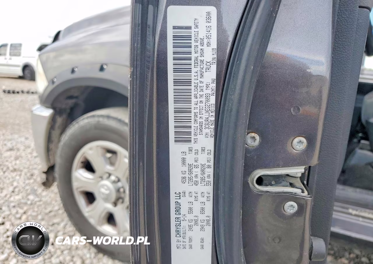 2014 Ram 2500 Slt VIN:3C6UR4JJXEG270093 - 12