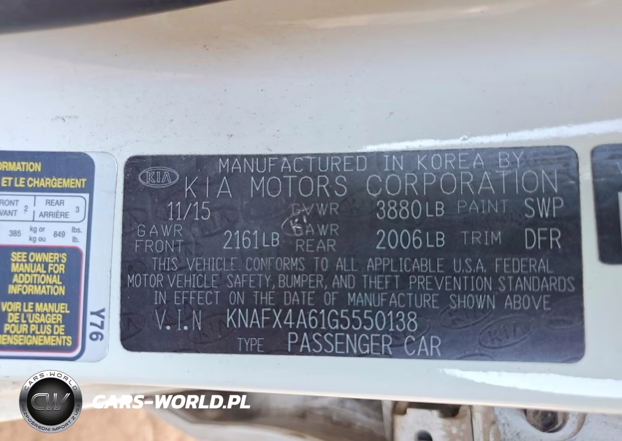 2016 Kia Forte Lx VIN:KNAFX4A61G5550138 - 12
