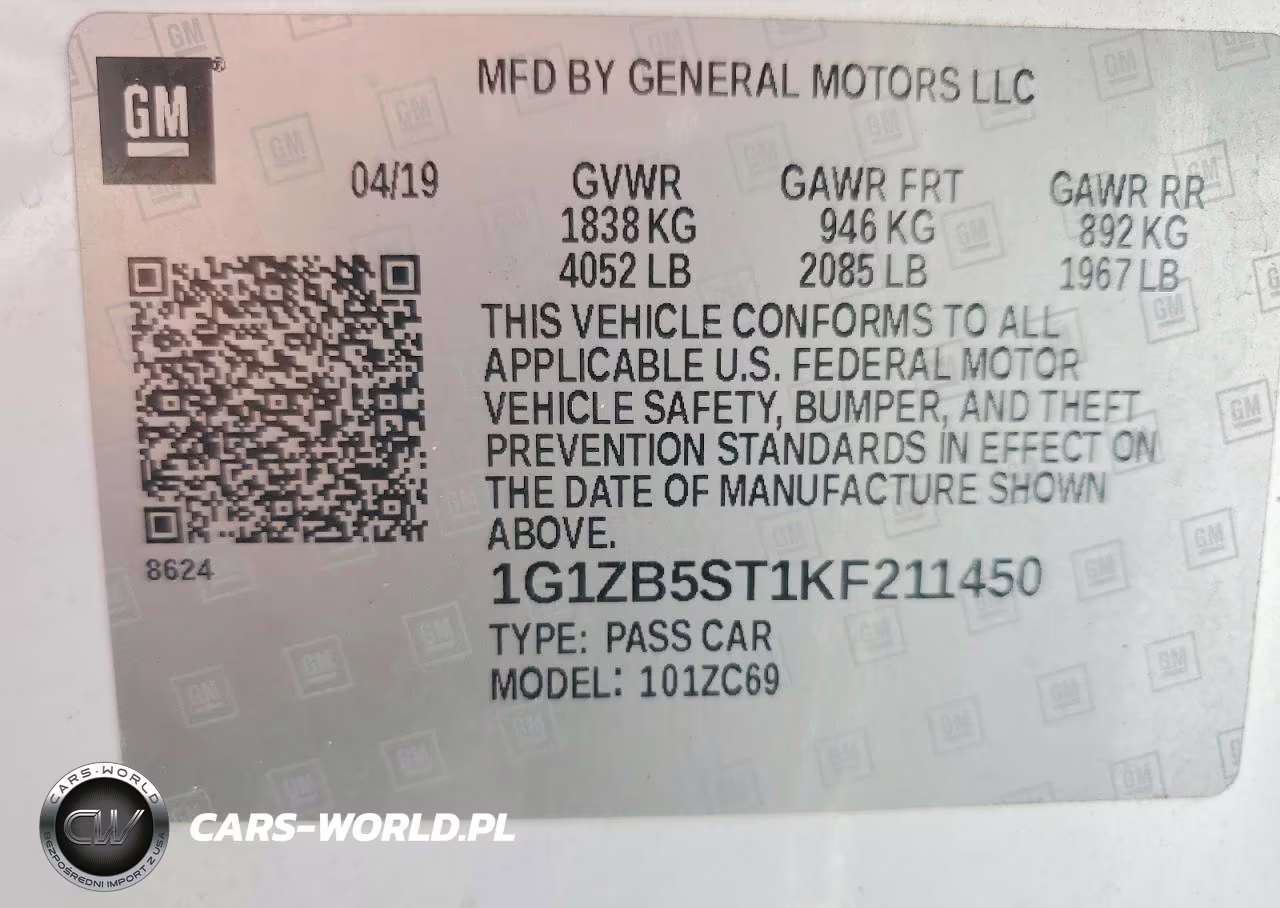 2019 Chevrolet Malibu 1Ls VIN:1G1ZB5ST1KF211450 - 13