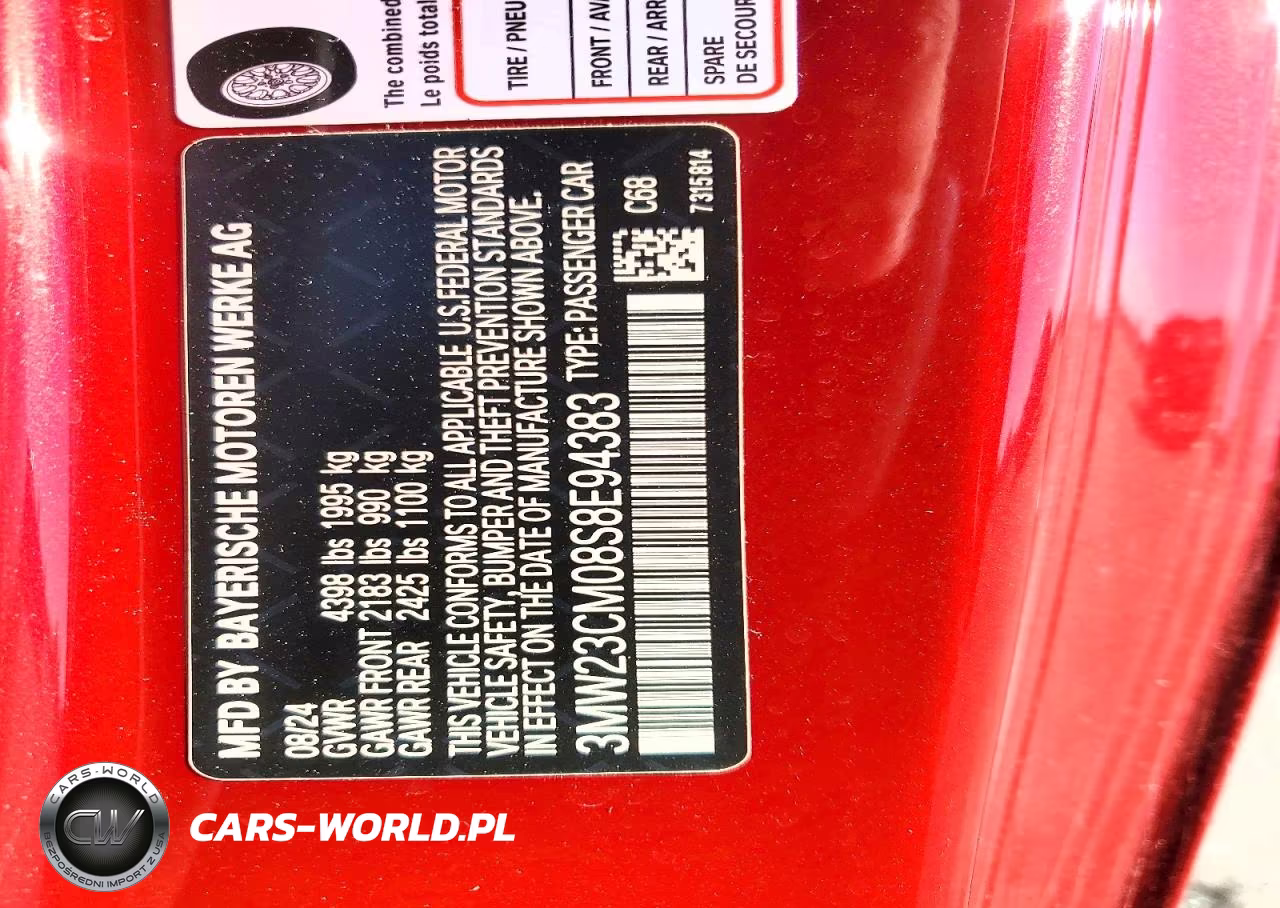 2025 BMW 230I VIN:3MW23CM08S8E94383 - 12