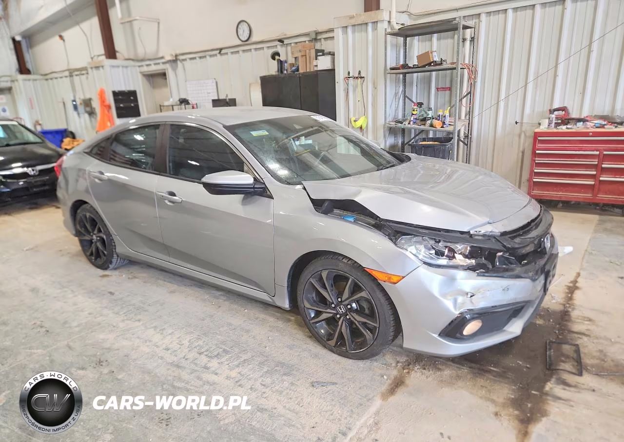 2019 Honda Civic Sport VIN:19XFC2F82KE030251 - 4