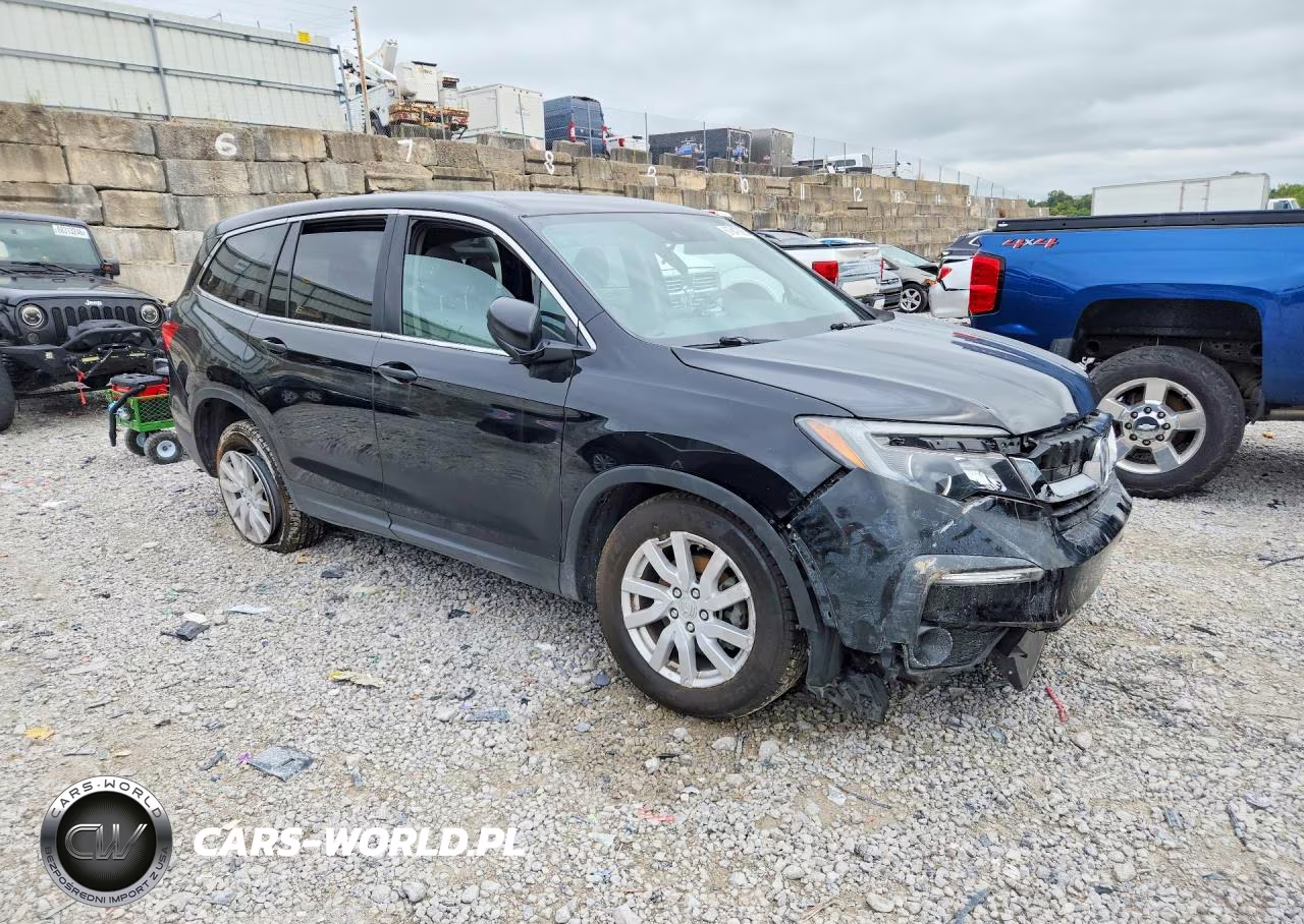 2021 Honda Pilot Lx VIN:5FNYF6H11MB012778 - 4