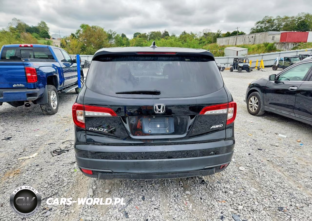 2021 Honda Pilot Lx VIN:5FNYF6H11MB012778 - 6