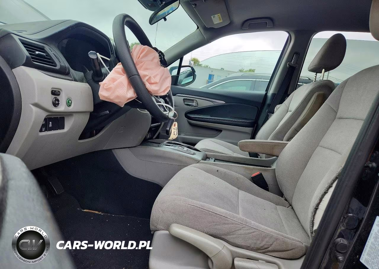 2021 Honda Pilot Lx VIN:5FNYF6H11MB012778 - 7