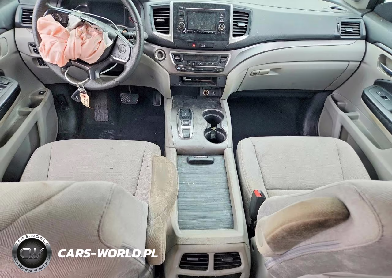 2021 Honda Pilot Lx VIN:5FNYF6H11MB012778 - 8