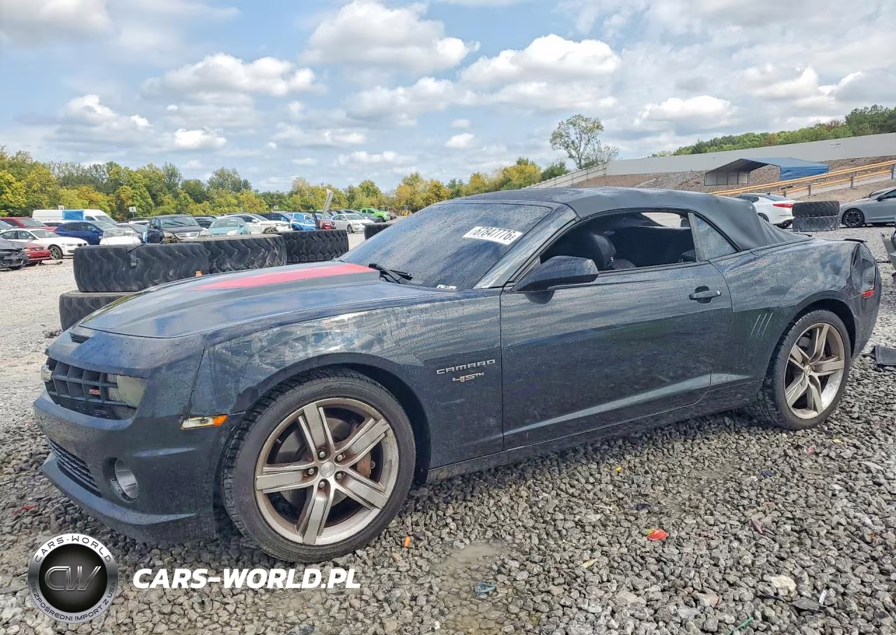 2012 Chevrolet Camaro 2Ss VIN:2G1FK3DJ5C9117035 - 1
