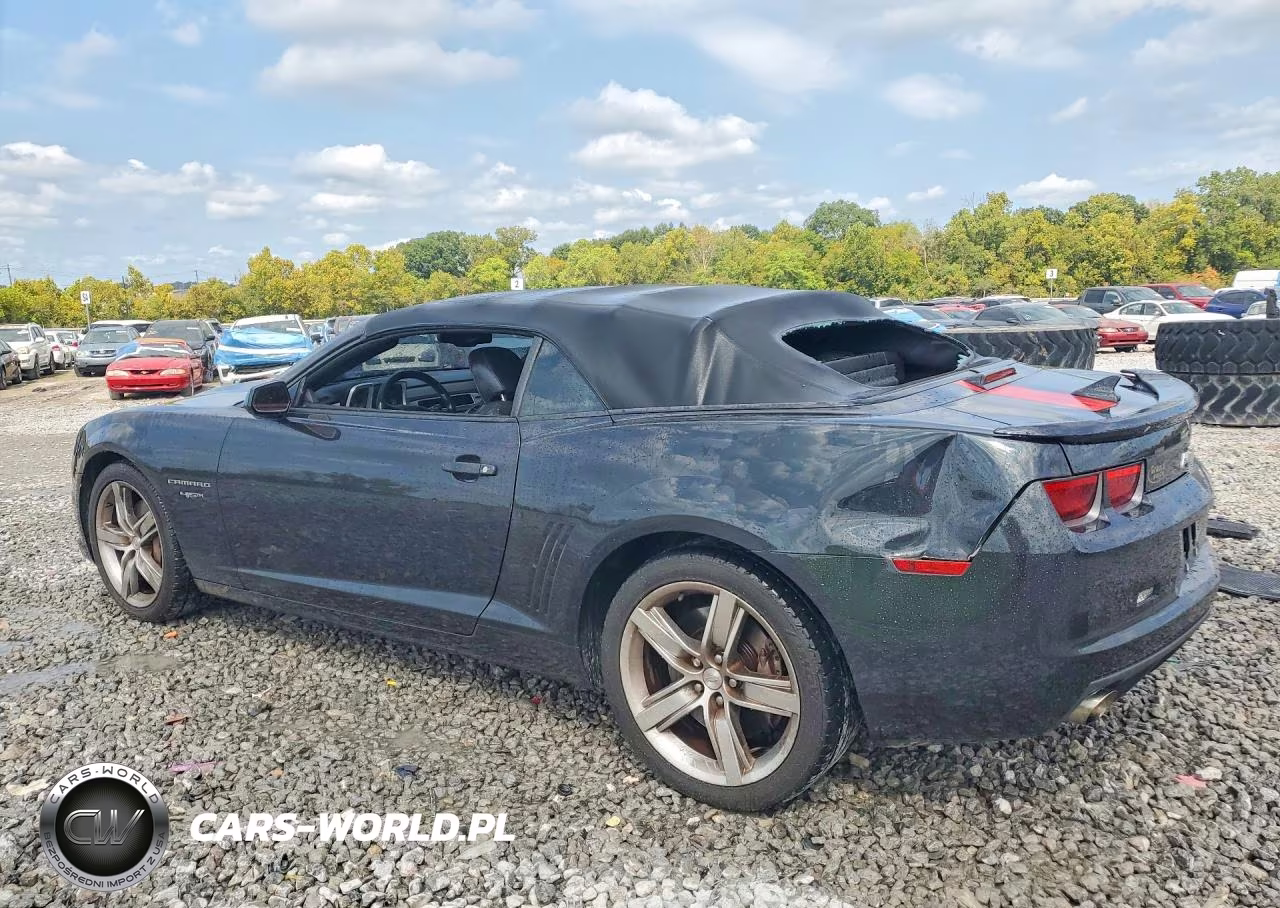 2012 Chevrolet Camaro 2Ss VIN:2G1FK3DJ5C9117035 - 2