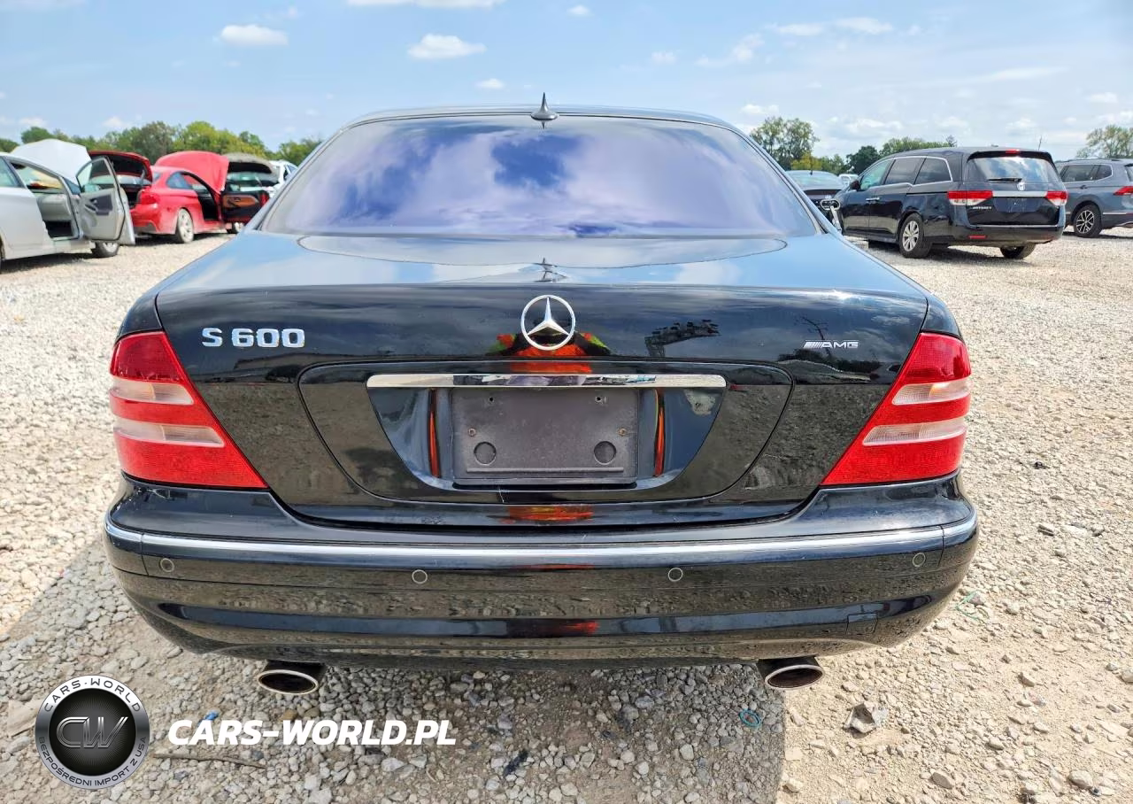 2001 Mercedes-Benz S 600 VIN:WDBNG78J21A205143 - 6