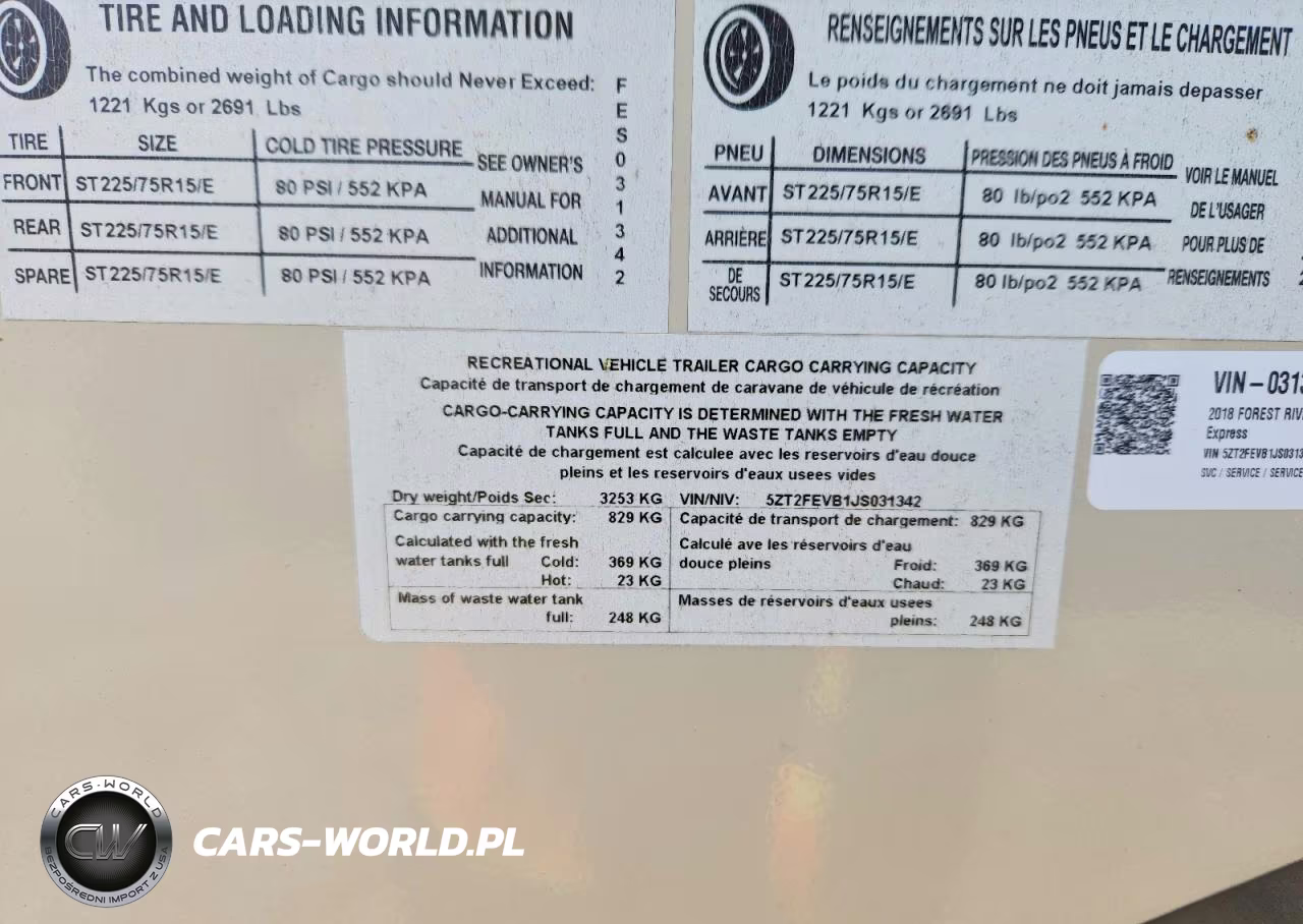 2018 Forest River Freedom Express Camper VIN:5ZT2FEVB1JS031342 - 9