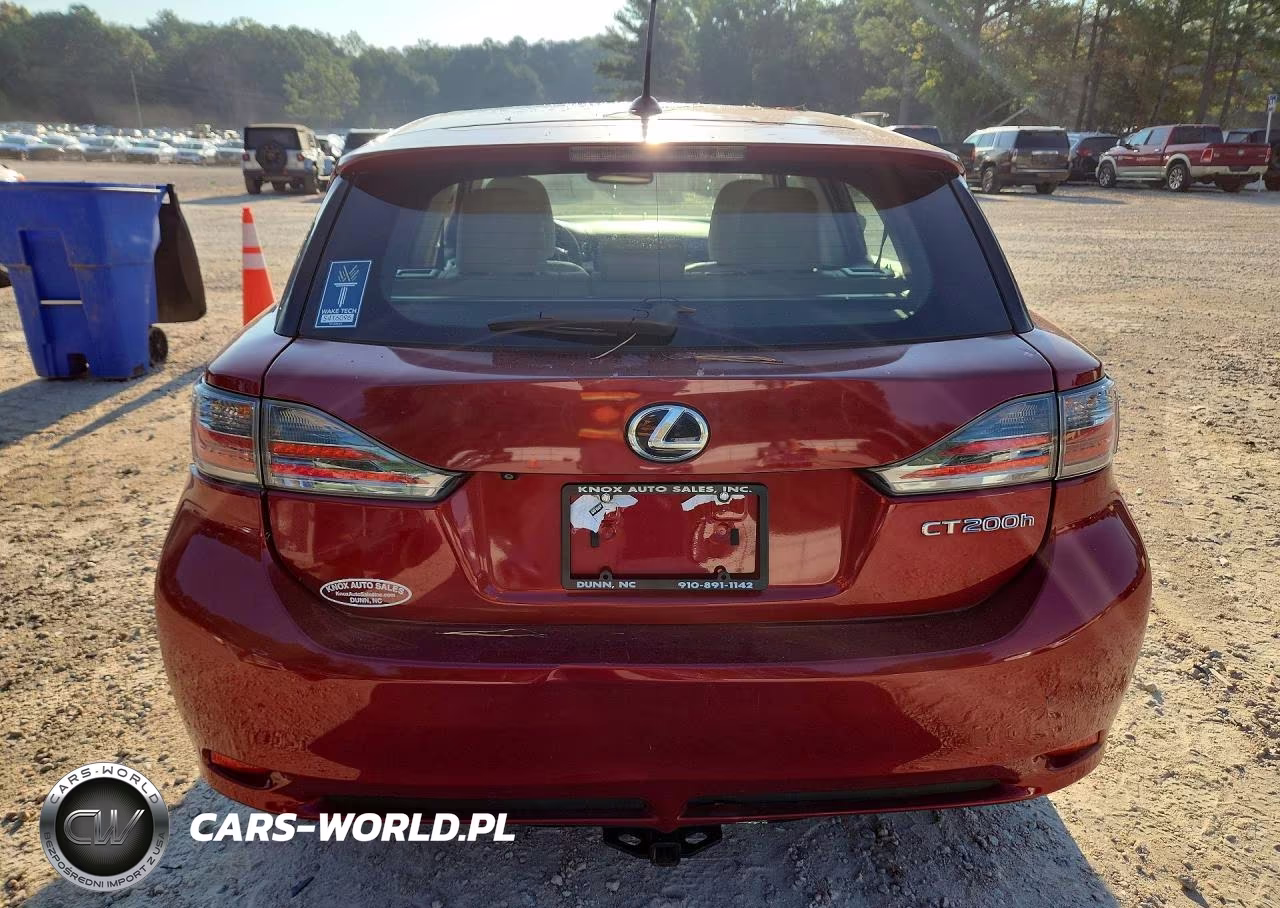 2013 Lexus Ct 200 VIN:JTHKD5BH2D2173296 - 6