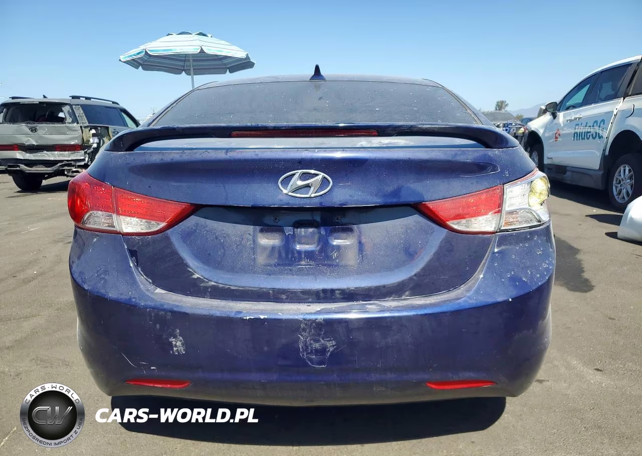 2013 Hyundai Elantra Gls VIN:5NPDH4AE2DH311076 - 6