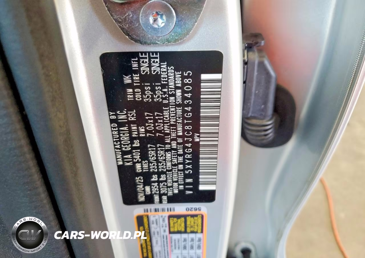 2026 Kia Sorento Lx VIN:5XYRG4JC8TG434085 - 13