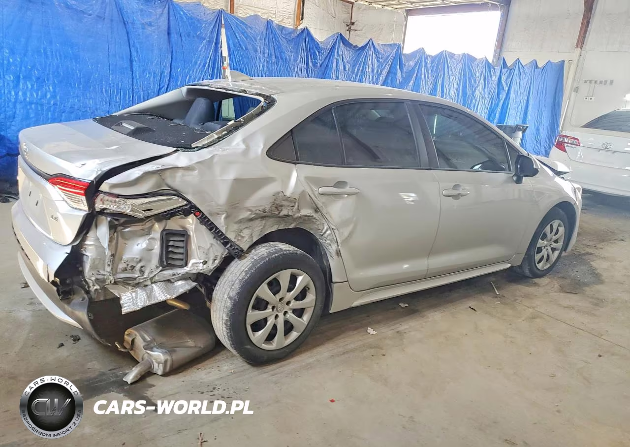 2022 Toyota Corolla Le VIN:5YFEPMAE9NP354437 - 3