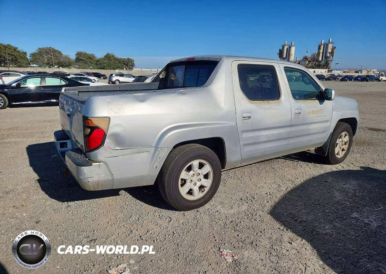 2006 Honda Ridgeline Rts VIN:2HJYK16426H501033 - 3