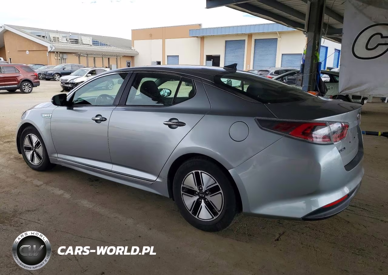 2014 Kia Optima Hybrid VIN:KNAGM4AD5E5071679 - 2