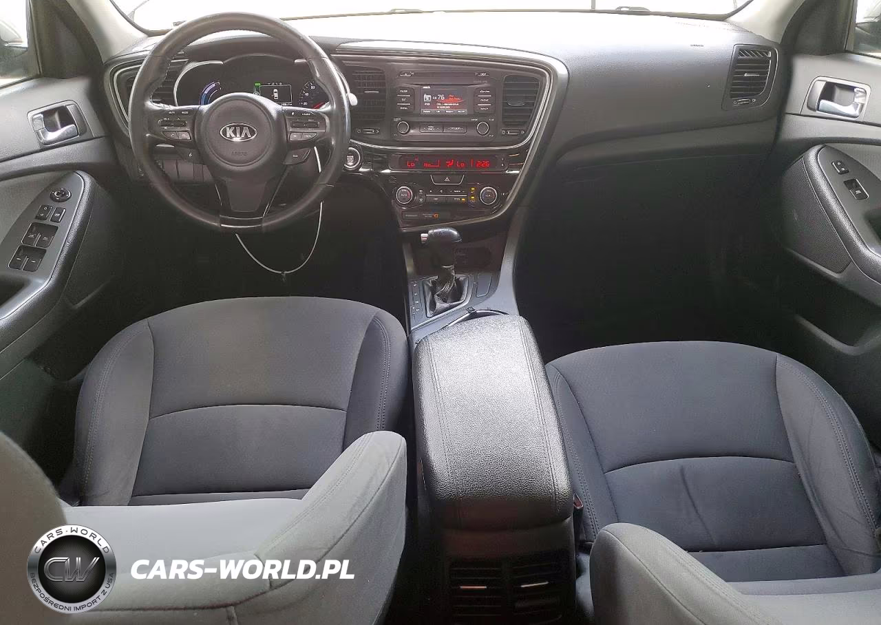 2014 Kia Optima Hybrid VIN:KNAGM4AD5E5071679 - 8
