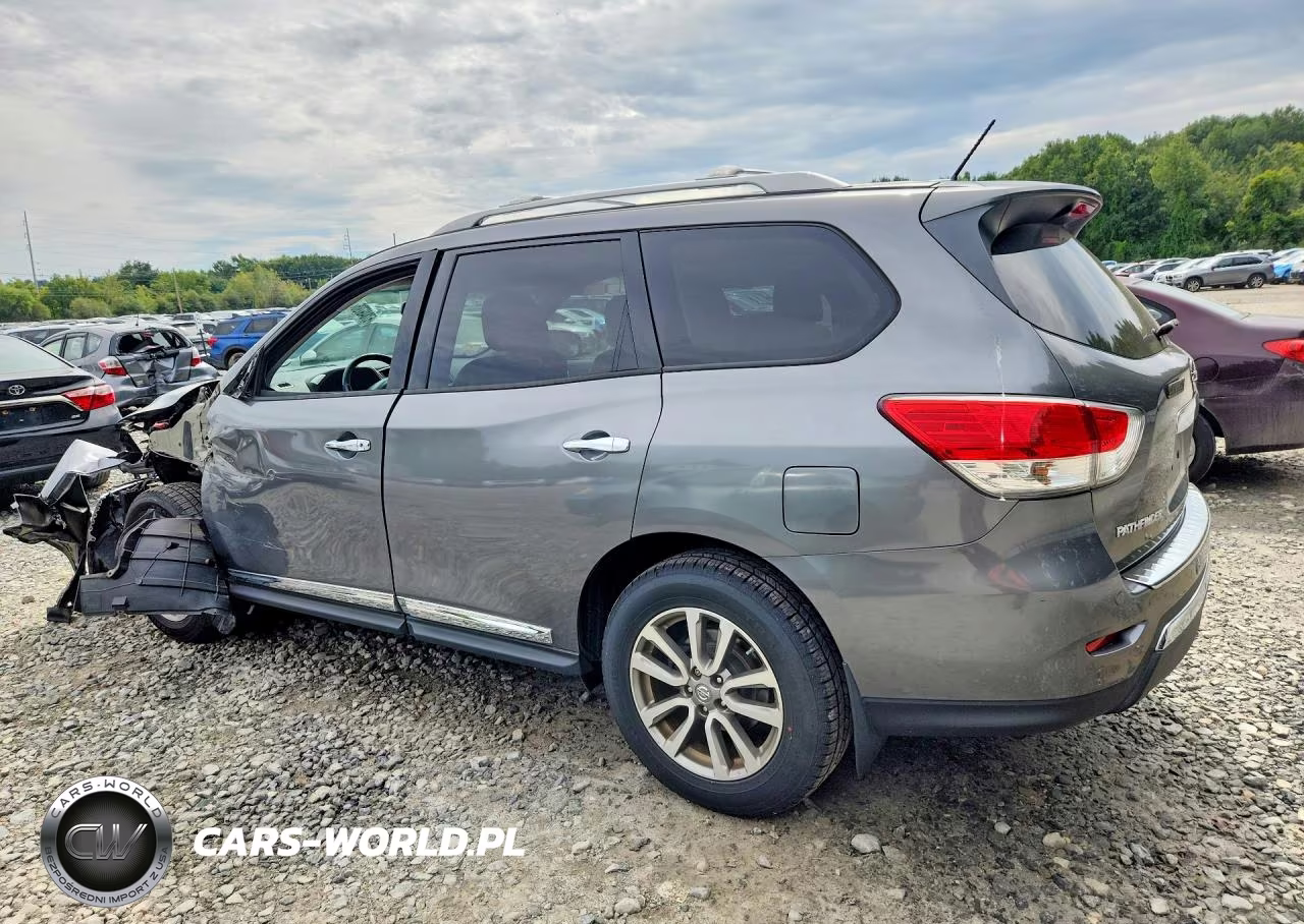 2015 Nissan Pathfinder Sl VIN:5N1AR2MM7FC638526 - 2