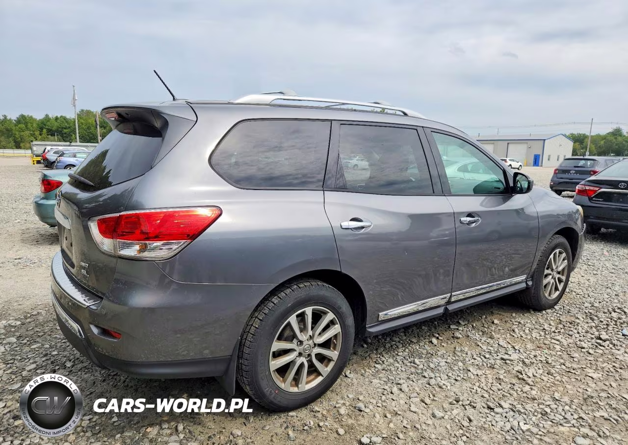 2015 Nissan Pathfinder Sl VIN:5N1AR2MM7FC638526 - 3