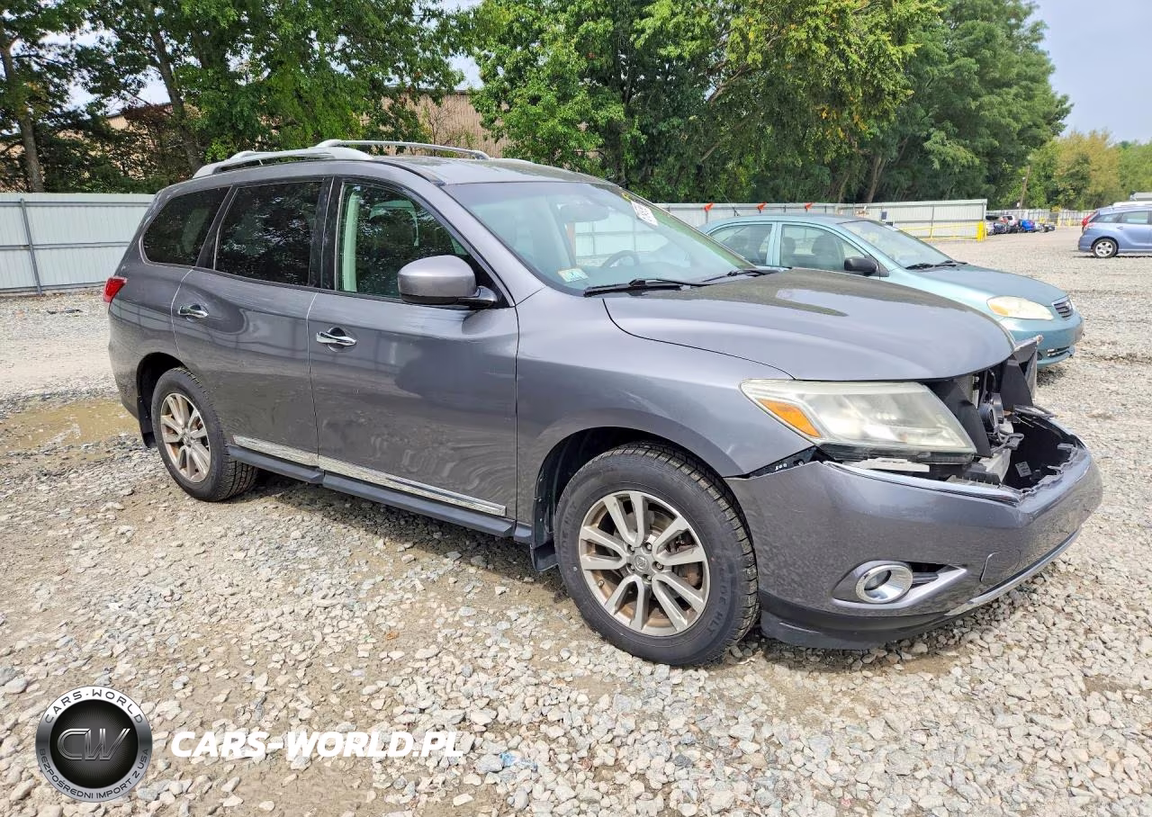 2015 Nissan Pathfinder Sl VIN:5N1AR2MM7FC638526 - 4