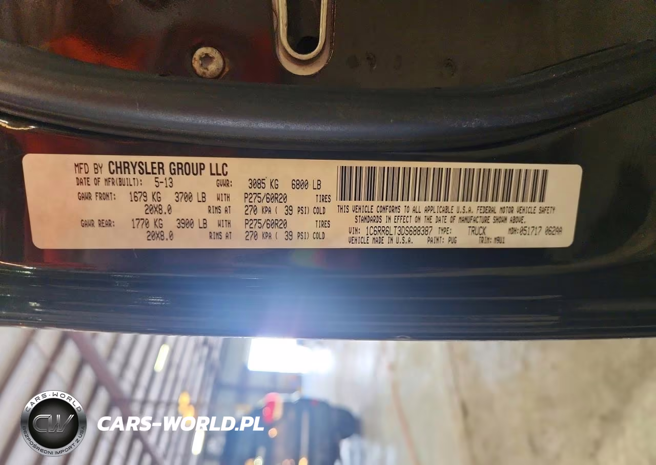 2013 Ram 1500 Slt VIN:1C6RR6LT3DS688387 - 14