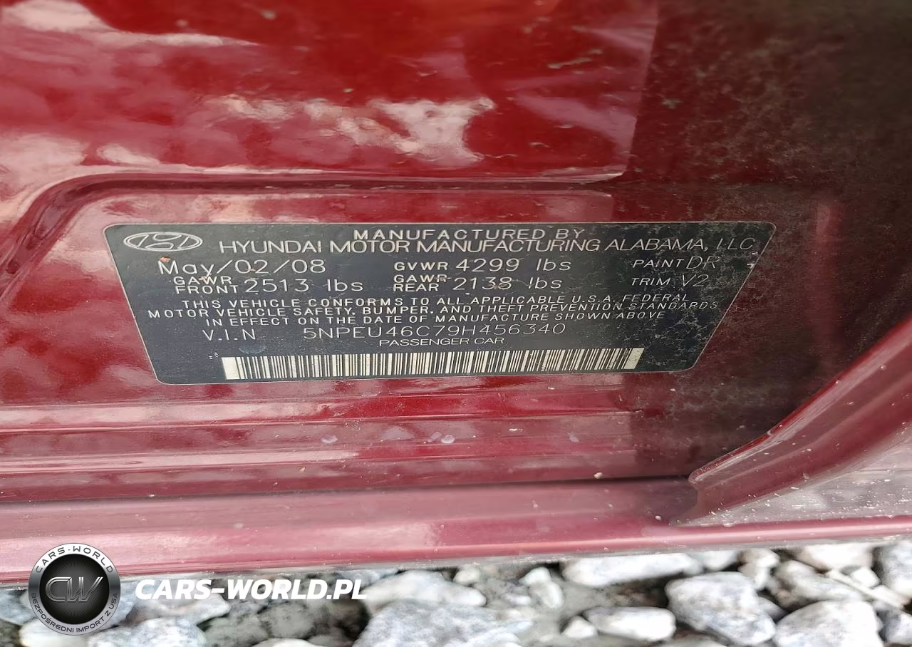 2009 Hyundai Sonata Limited VIN:5NPEU46C79H456340 - 12