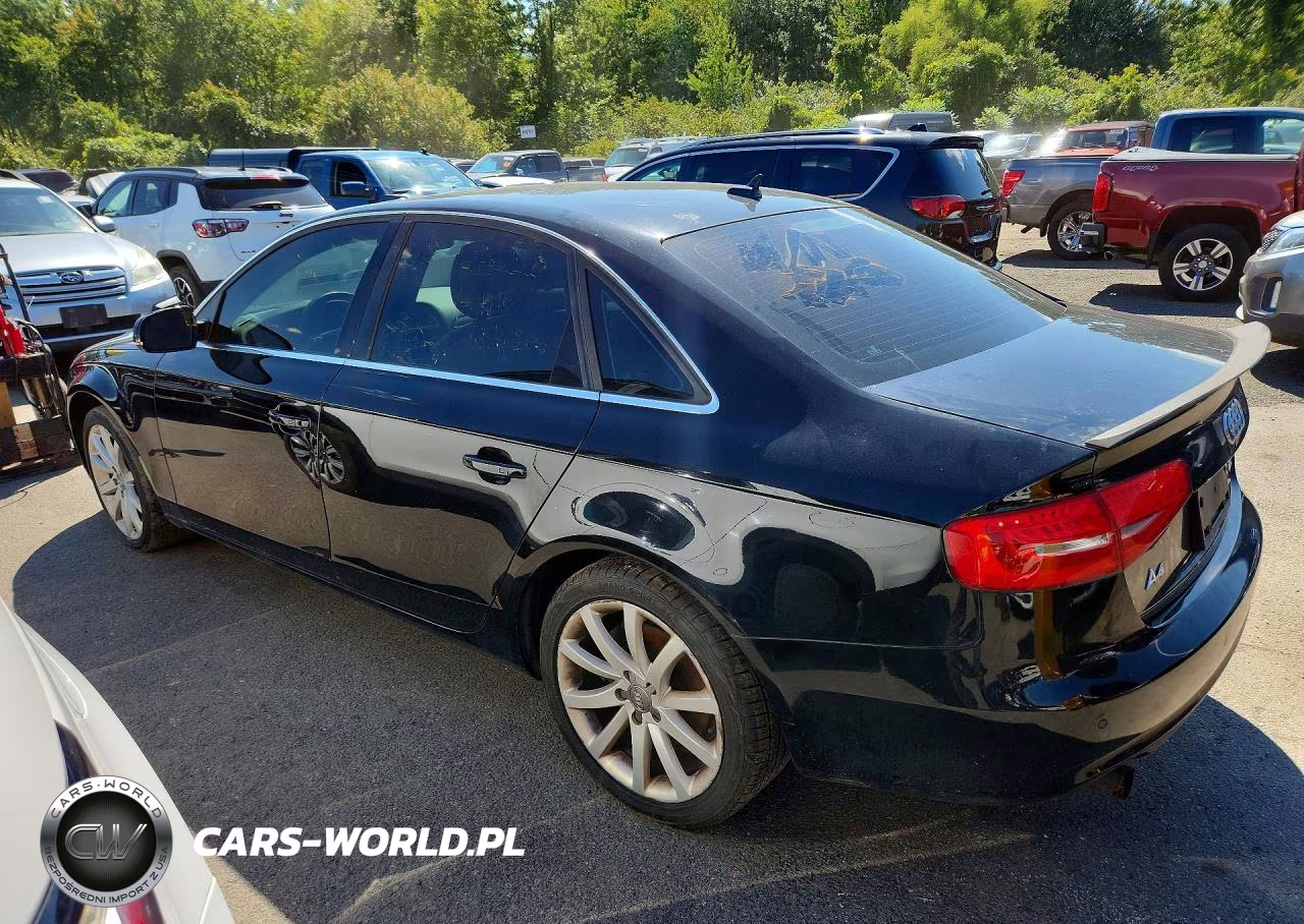 2013 Audi A4 Premium Plus VIN:WAUFFAFL0DA176348 - 2