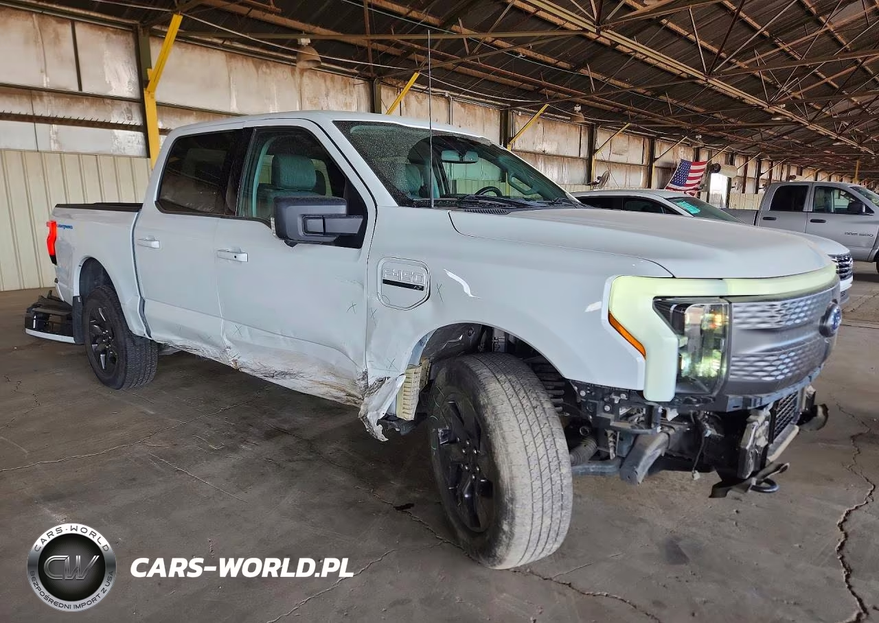 2023 Ford F150 Lightning Pro VIN:1FT6W1EV2PWG56663 - 4