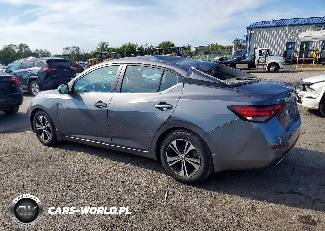 2021 Nissan Sentra Sv VIN:3N1AB8CV9MY252221 - 2