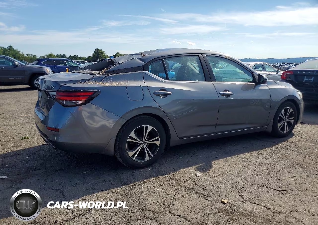 2021 Nissan Sentra Sv VIN:3N1AB8CV9MY252221 - 3