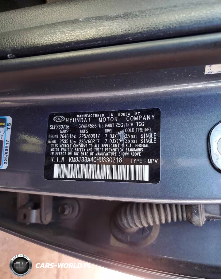2017 Hyundai Tucson Se VIN:KM8J33A40HU330218 - 14