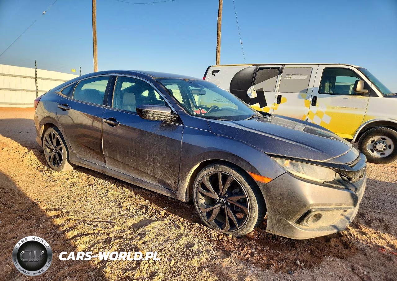 2020 Honda Civic Sport VIN:19XFC2F85LE213449 - 4