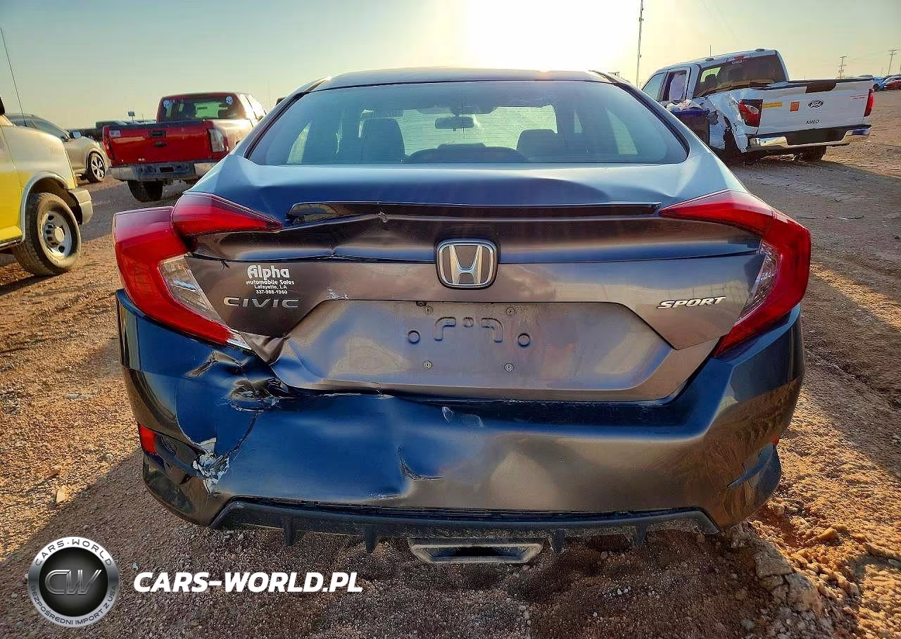 2020 Honda Civic Sport VIN:19XFC2F85LE213449 - 6