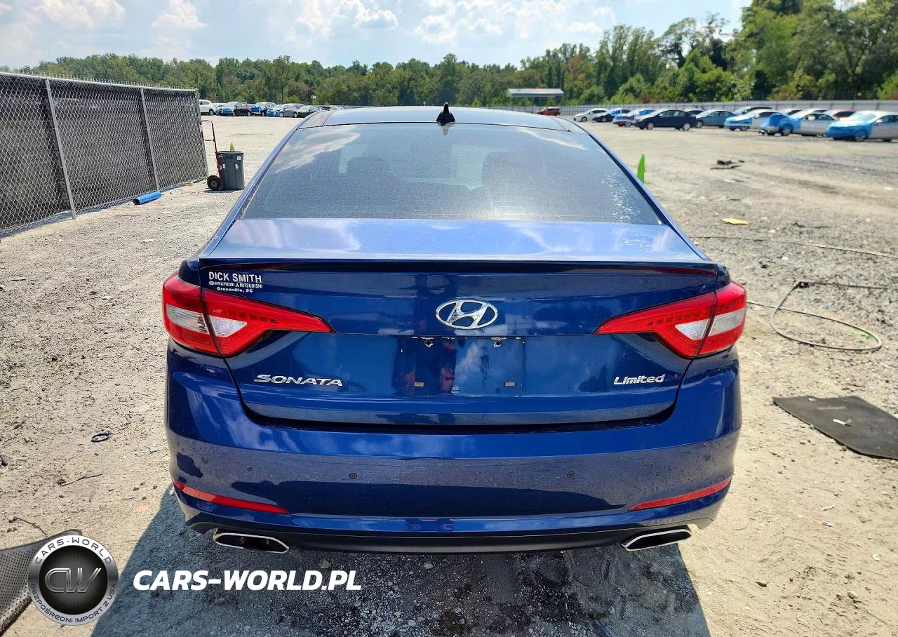 2015 Hyundai Sonata Limited VIN:5NPE34AF2FH064415 - 6