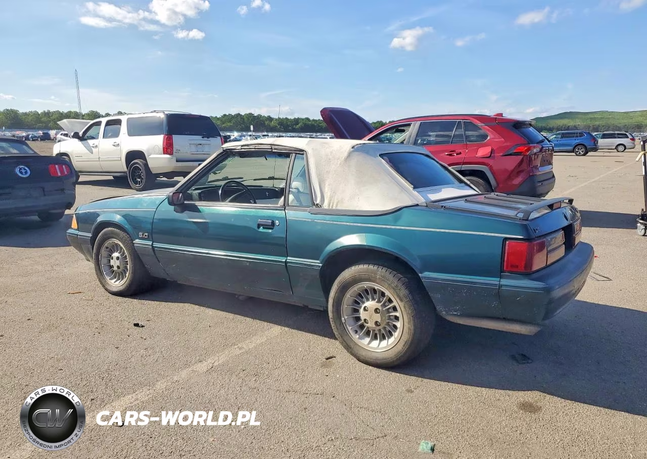 1990 Ford Mustang Lx VIN:1FACP44E4LF161187 - 2