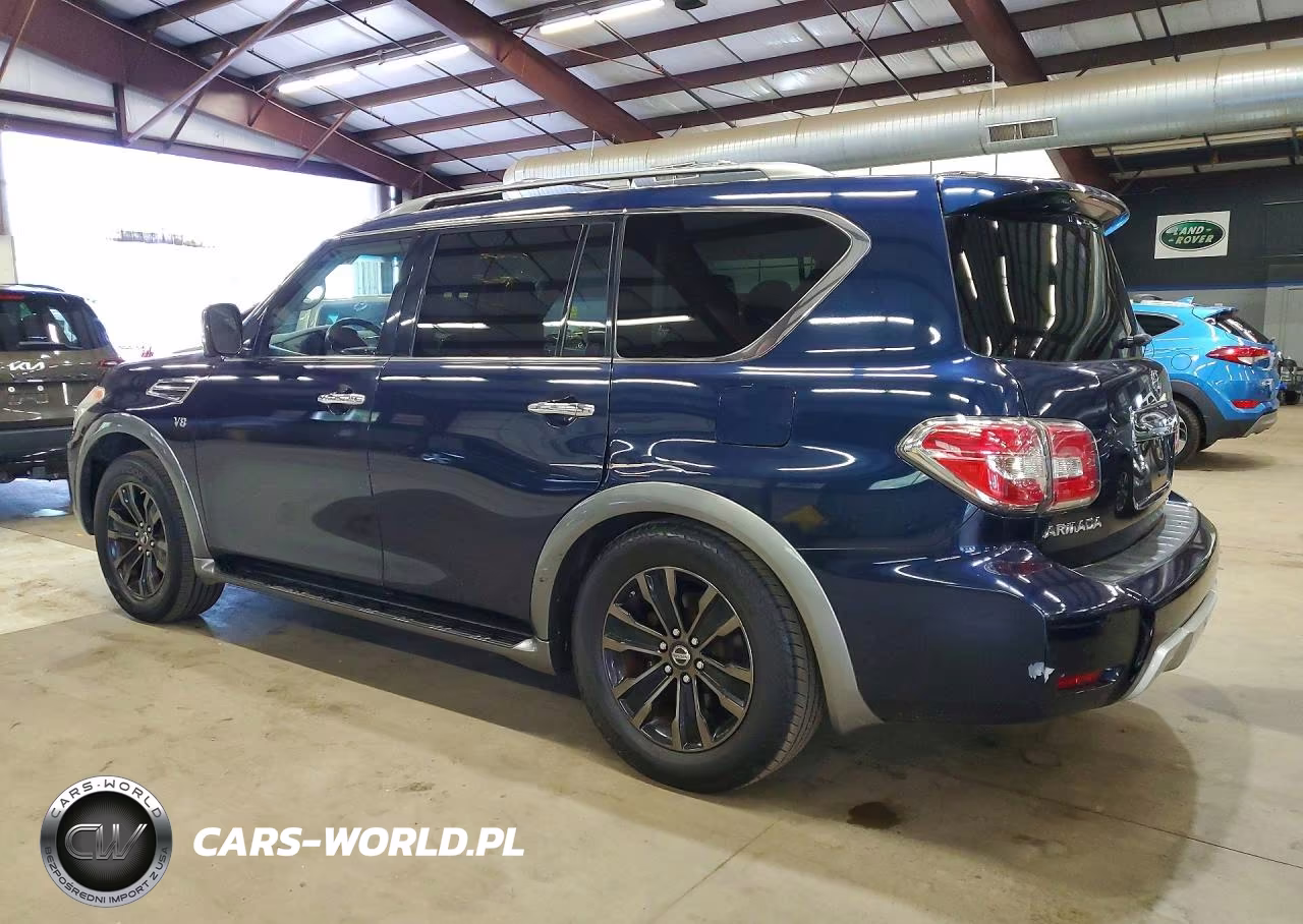 2017 Nissan Armada Platinum VIN:JN8AY2NC1H9511160 - 2