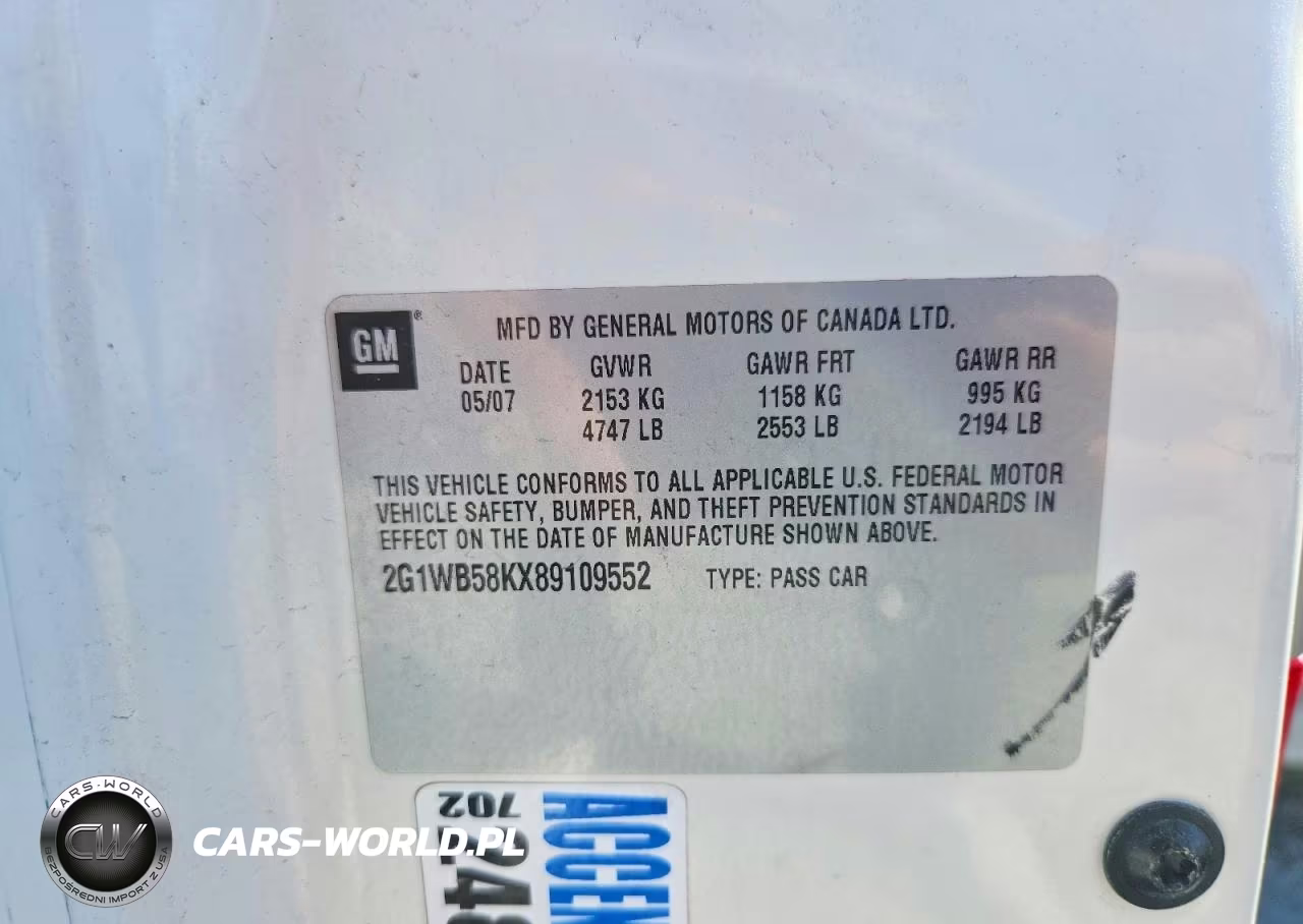 2008 Chevrolet Impala Ls VIN:2G1WB58KX89109552 - 12