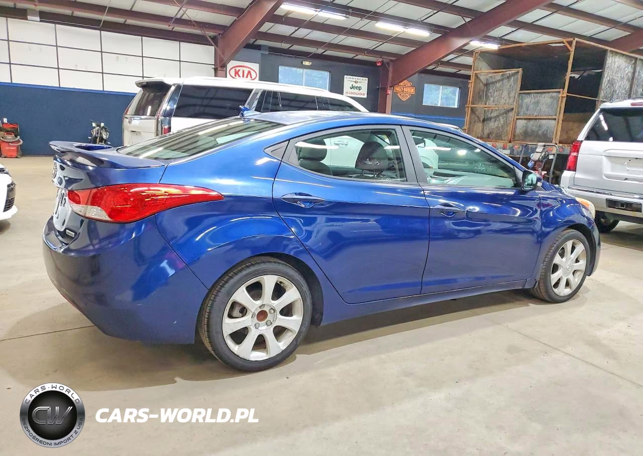 2013 Hyundai Elantra Limited VIN:KMHDH4AE9DU661452 - 3