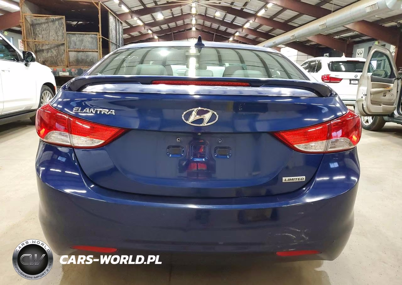 2013 Hyundai Elantra Limited VIN:KMHDH4AE9DU661452 - 6