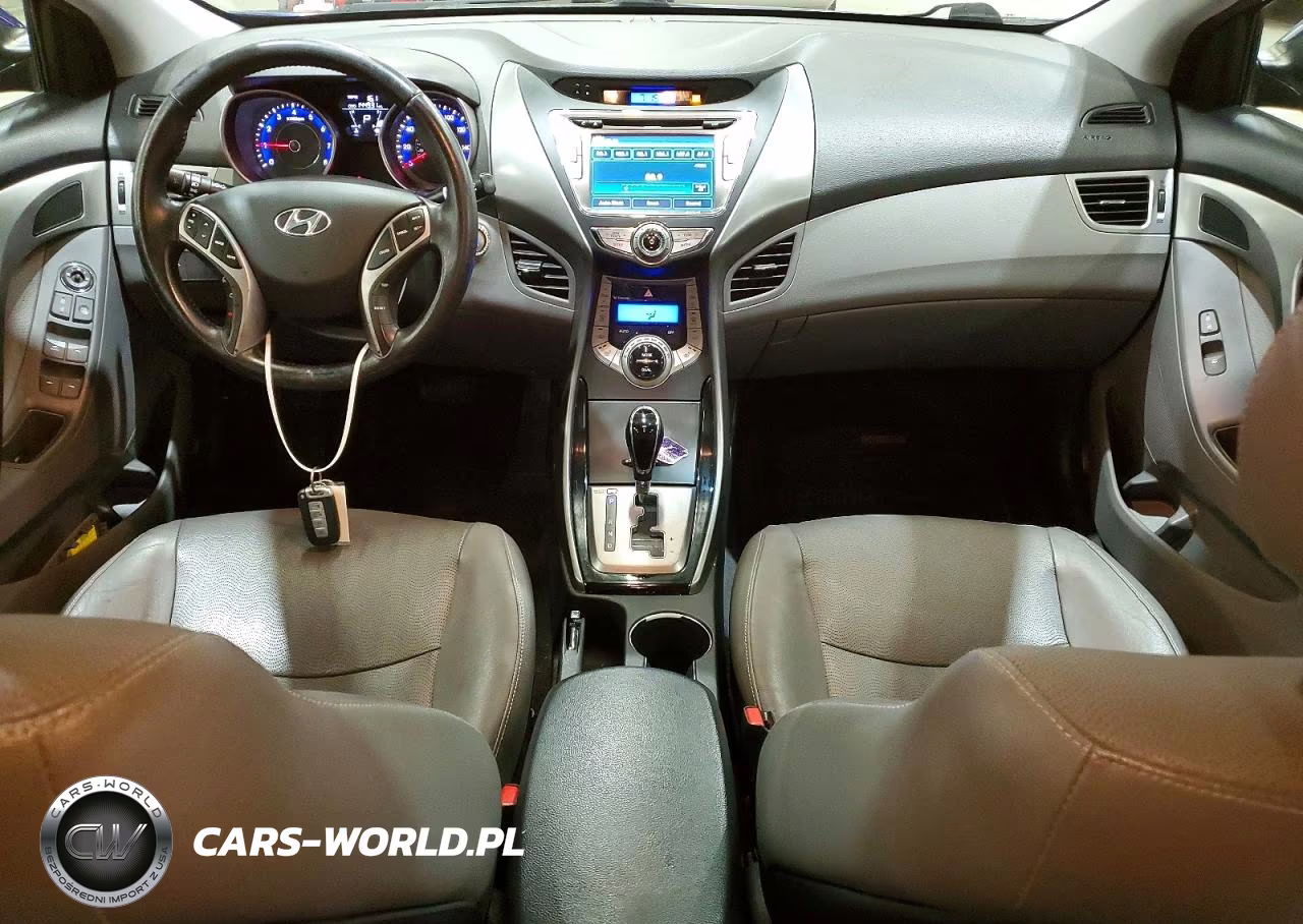 2013 Hyundai Elantra Limited VIN:KMHDH4AE9DU661452 - 8