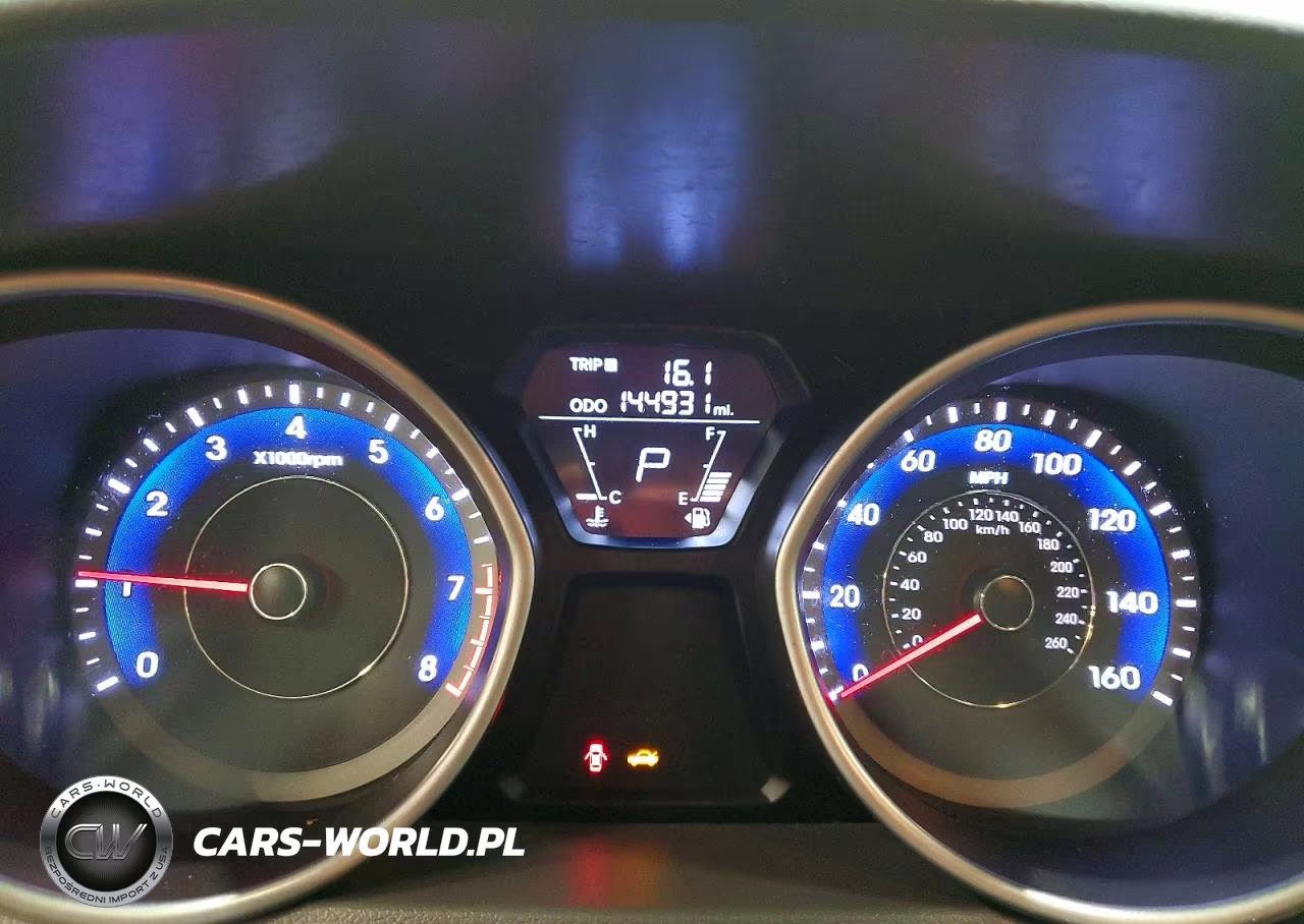2013 Hyundai Elantra Limited VIN:KMHDH4AE9DU661452 - 9